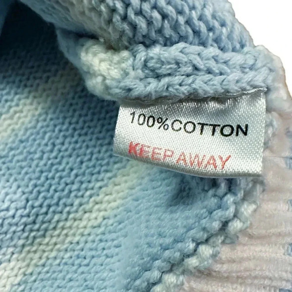 Powell Craft | Blue and White Striped Pram Coat (12-18 mos) 💙 - Picture 5 of 5